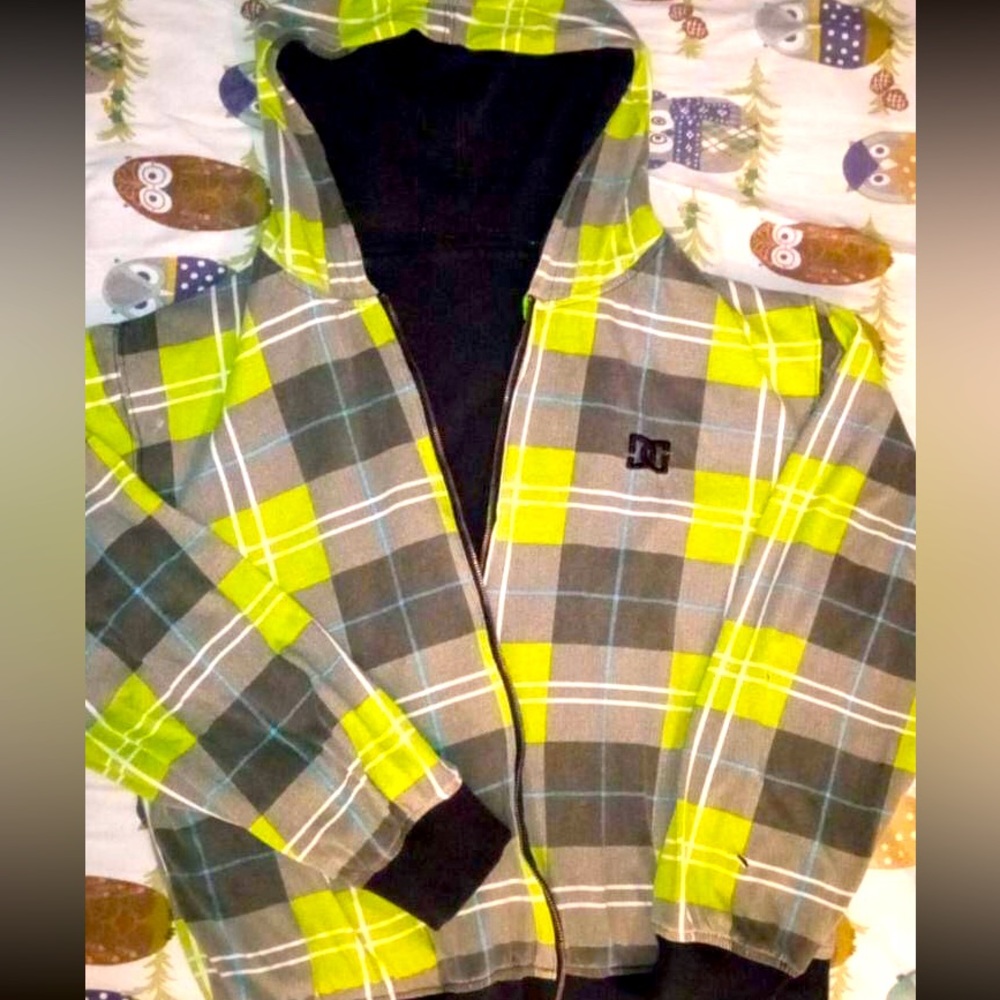 DC Mens XL Reversible jacket